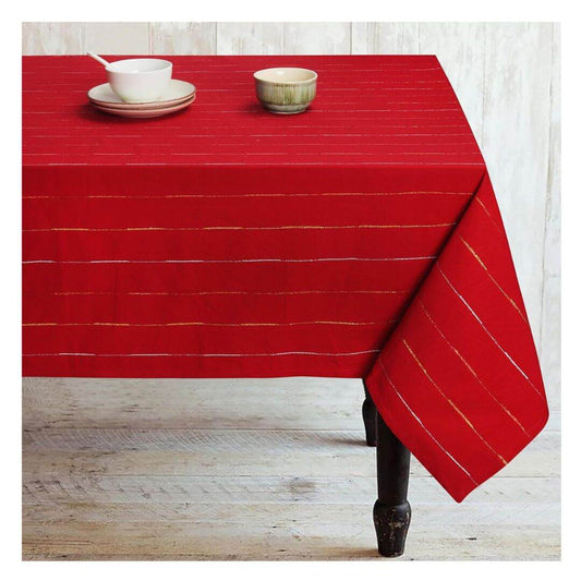 LXINDIA Table Cloth AIRWILL Cotton Dining Table Cloth 6 Seater