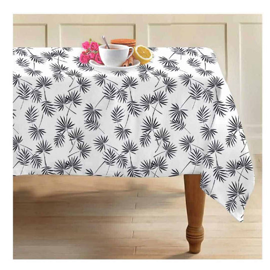 LXINDIA Table Cloth Airwill Cotton Floral Pattern 4 Seater Square Table Cover
