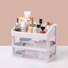 LXINDIA organizer ALOXE Makeup Organiser Box (White) (2 Tier)