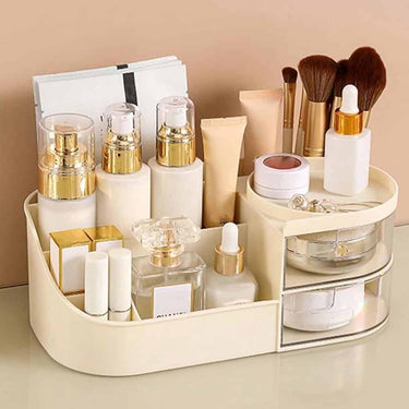 LXINDIA organizer ALOXE Makeup Organizer (Cream)