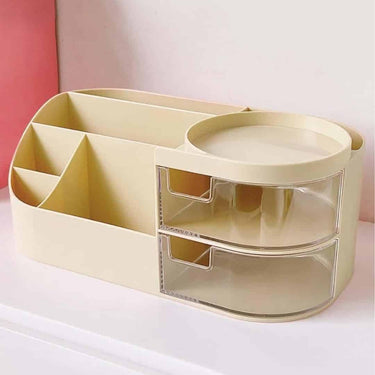 LXINDIA organizer ALOXE Makeup Organizer (Cream)