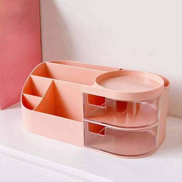 LXINDIA organizer ALOXE Makeup Organizer (Pink)