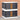 LXINDIA organizer ALOXE Plastic Foldable Cupboard for Storage (2 Tier)