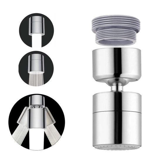 LX INDIA Tap Extender ALTON ALD760, ABS Dual Flow Aerator with Adjustable Joint | kitchen Tap extender