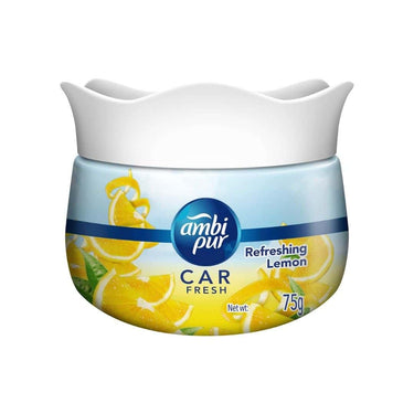 LXINDIA Air freshener Ambi Pur Car Freshener Gel, Refreshing Lemon, 75 g (pack of 2)