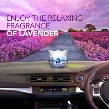 LXINDIA Air freshener Ambi Pur Car Freshener Gel, Relaxing Lavender, 75 g pack of 2