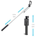 LXINDIA Selfie Sticks AMBLIC Wired Selfie Stick