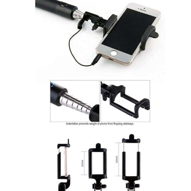 LXINDIA Selfie Sticks AMBLIC Wired Selfie Stick