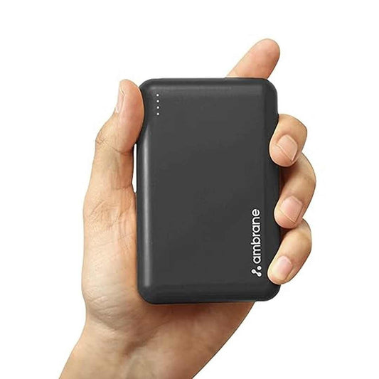 LX INDIA Power Bank Black Ambrane 20000 mAh Mini Power Bank with 22.5W Fast Charging, Powerlit XL Lite,
