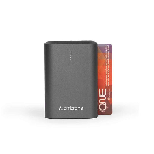 LX INDIA Power Bank Black Ambrane 33W Super Fast Charging Powerbank, Mini Pocket Size, 10000mAh