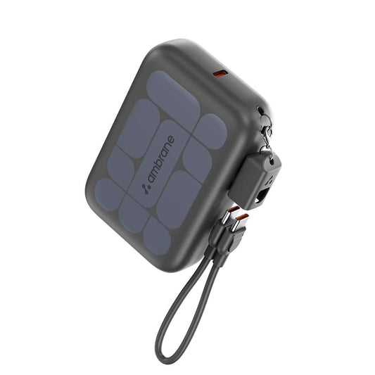 LX INDIA Power Bank Ambrane Powermini 10 Power Bank Black