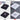 LX INDIA Sweat Bands AMIFIT 3 x 3 Inch Wrist Sweatbands Tennis Wrist Bands , pack of 3