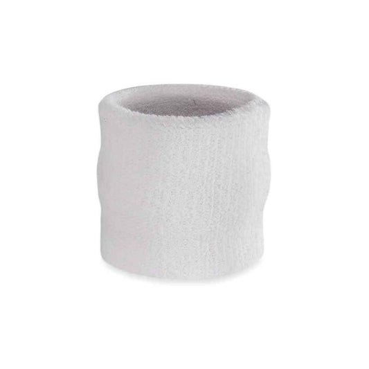 LX INDIA Sweat Bands White AMIFIT 3 x 3 Inch Wrist Sweatbands Tennis Wrist Bands , pack of 3