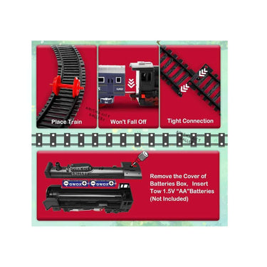 LXINDIA Toys Amisha Gift Gallery Indian Passenger Toy Train Set