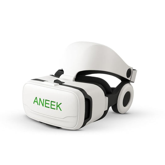 LX INDIA VR Headset ANEEK VR Headset HD Aspherical Lenses & 110° View | Fits Android & iOS Adjustable Comfort Straps
