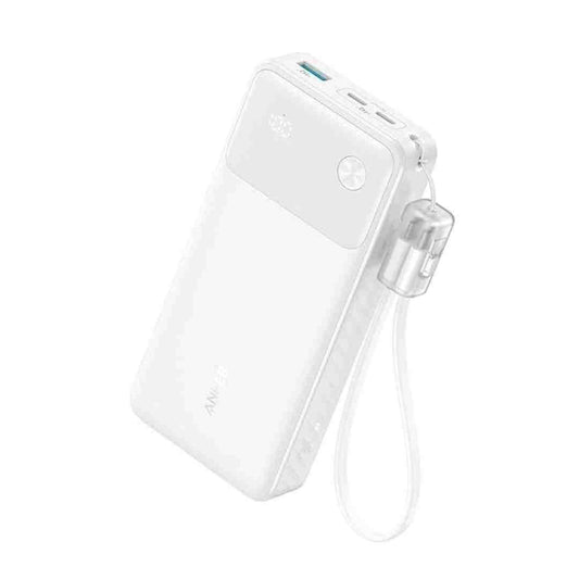 LX INDIA Power Bank Anker Power Bank 20000 mAh with 3-Port 30W Max PD Fast Charge White
