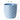 LX INDIA vases Anko Blue Shell Embossed Indoor Plant Pot for Home Decor (Dia)