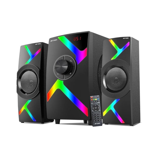 LX INDIA speaker Ant Esports GS80 80W Bluetooth Multimedia RGB Speaker Black
