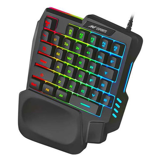 LX INDIA Keyboards Ant Esports MK1001 One Handed Gaming Keyboard