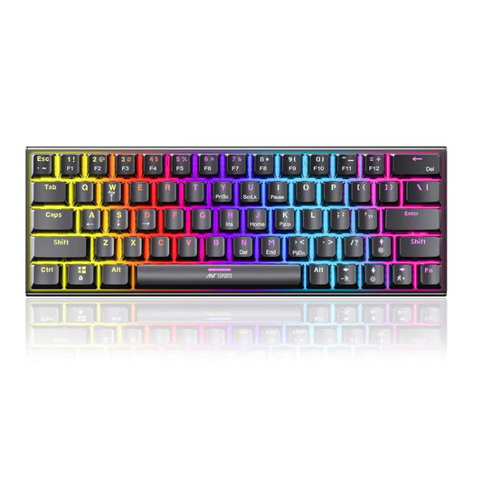 LXINDIA Keyboards Ant Esports MK1200 Mini Wired Mechanical Gaming Keyboard with Red Swtiches
