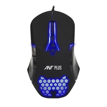 LXINDIA Mice Ant Plus Ghost 30 Ergonomic 7200 DPI RGB Optical Wired Gaming Mouse