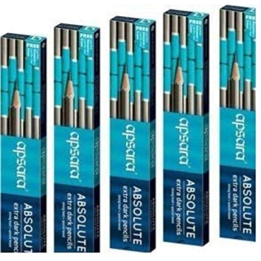 LXINDIA Pencil Apsara Absolute Pencils pack of 100 Pencils (100)