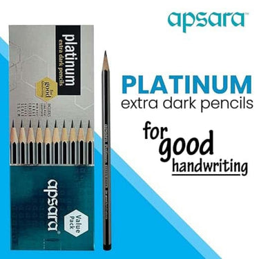 LXINDIA Pencil Apsara Platinum Pencils 20pcs pack of 2