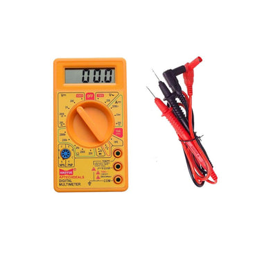 LXINDIA multimeters APTECH DEALS Digital Multimeter LCD AC DC Measuring Voltage Current