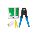 LXINDIA crimping tools AQBP 3 IN 1 Crimping Tool Kit with RJ45   RJ11 Network Lan Cable Tester With 25 Connector