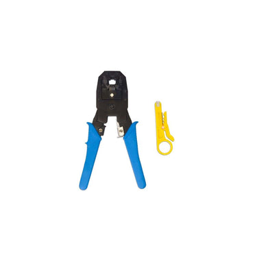 LXINDIA crimping tools AQBP 3 IN 1 Crimping Tool Kit with RJ45   RJ11 Network Lan Cable Tester With 25 Connector