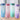 LXINDIA bottle AQUAWARE FrostyFridge Square Water Bottle Set of 6 Multicolour