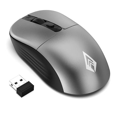 LX INDIA Mice Archer Tech Lab Precision 100 Wireless Mouse (Grey)