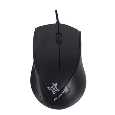 LXINDIA Mice Arctic Fox Opti Lite Wired Mouse with1200 DPI Optical Sensor