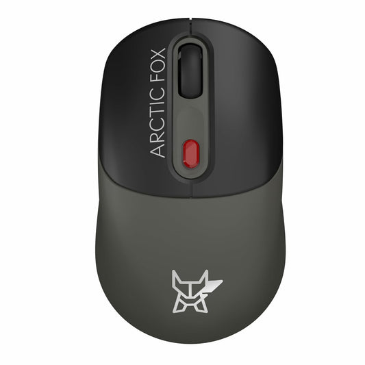 LX INDIA MICE Dark olive Arctic Fox ProMaxe Wireless Mouse, 2400 DPI, 2.4 GHz with USB Nano Receiver