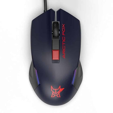 LXINDIA Mice Arctic Fox Wired USB Gaming Mous DPI Upto 3600 (Deep Navy Blue)