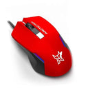 LXINDIA Mice Arctic Fox Wired USB Gaming Mouse DPI Upto 3600 (Crimson Red)