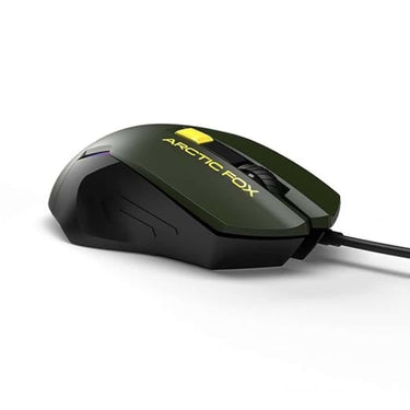 LXINDIA Mice Arctic Fox Wired USB Gaming Mouse DPI Upto 3600 (Forest Olive)