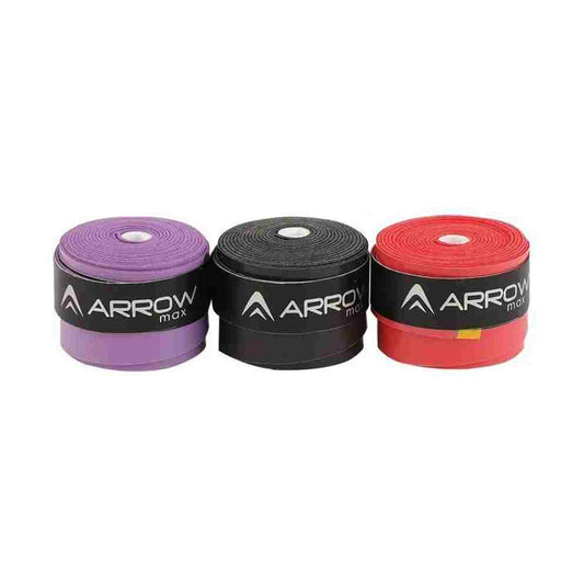 LX INDIA Badminton Grip Arrowmax Professional Full Dotted Anti Slip Racket Grips (Set of 5)