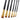 LXINDIA Painting Brush Art Asia Short Hair Flat Synthetic Painting Brush Set of 6pc