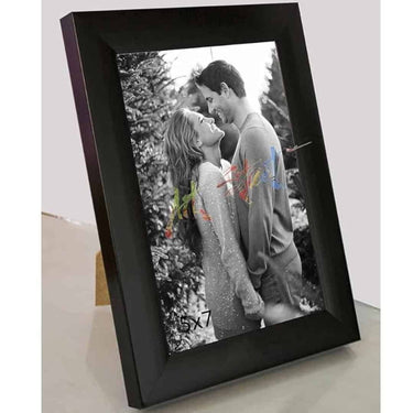 LXINDIA photo frame Art Street Synthetic Photo Frame (5X 7 inch Black) Rectangular