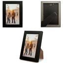 LXINDIA photo frame Art Street Wall and Table Top Photo Frames (Set of 2) Black