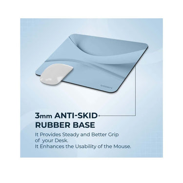 LXINDIA Mouse Pad ARTBRIZ Brizberry Mouse Pad Anti Skid Rubber Base (ArtPro Blue Pack of 1)