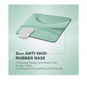 LXINDIA Mouse Pad ARTBRIZ Brizberry Mouse Pad Anti Skid Rubber Base (ArtPro Green Pack of 1)