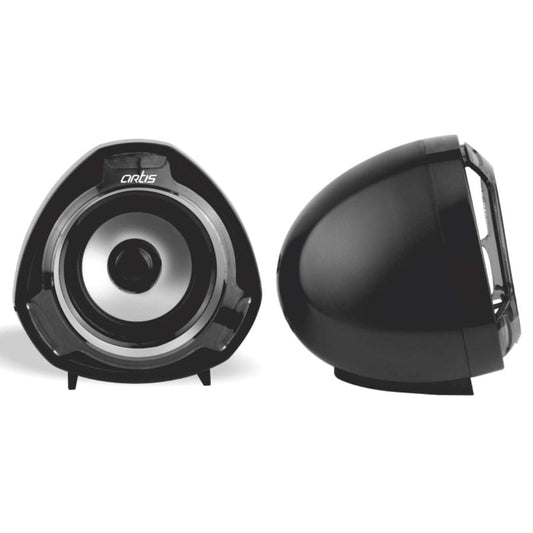 LX INDIA SPEAKER Artis S9 2.0 USB Multimedia Speakers (Black)(6W RMS Output)