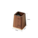 LXINDIA Pen Holder ARTIST INTERNATIONAL Wooden Pen Holder Brown