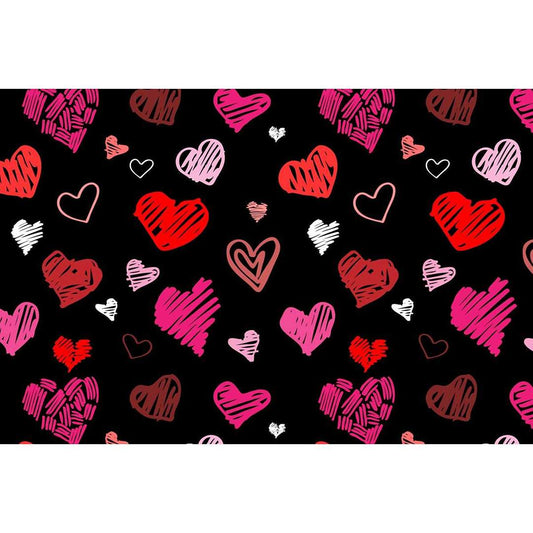 LXINDIA gift wrapper ArtzFolio Love Heart Gift Wrapping Paper Sheet