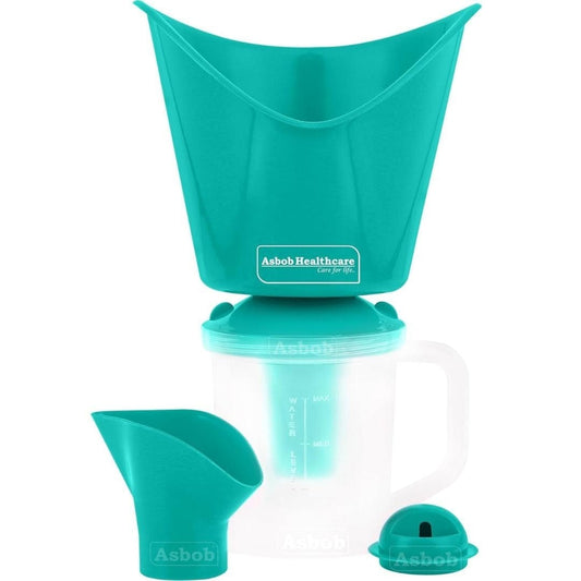 LXINDIA Steam Machine Asbob 3 in 1 steamer for cold and cough (Green)