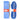 LX INDIA Batminton Grip Blue Ashaway Tekni Soft Grip Set of 2 Pack