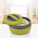 LXINDIA Hot Pot Asian Cosmos Inner Steel Casserole 1500 ml Green