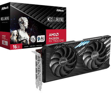 LXINDIA Graphics Card ASROCK AMD Radeon RX 7900 GRE Challenger 16GB OC(RX7900GRE CL 16GO)